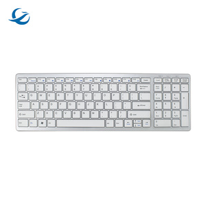 Ini-teclado inalámbrico silencioso, carcasa metálica con diseño imple - Product Image 3