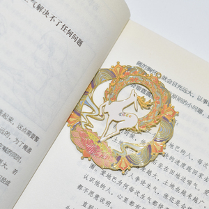 优雅的定制书籍标记，带有透明或镜面纸张标签的空白书签，带有流苏和桌子座位位置卡 - Product Image 6