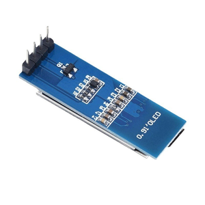 0,91 Zoll OLED-Modul 0,91 "Weiß Blau 128 X32 LCD-LED-Anzeige 0,91" IIC-Kommunikation für Arduino