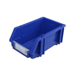 Stackable PP Material Plastic Crate 400x300x220mm Berry Turnover HDPE Solid Box with Basket Design for Storage - Product Image 1