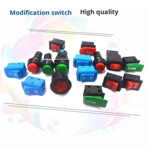 Điện ba bánh tay lái chuyển đổi đèn pha bật tín hiệu cao/thấp chùm sừng điều khiển hành trình ngược nguy hiểm đèn khóa - Product Image 2