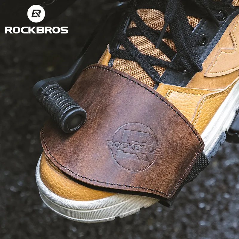 Rockbros Motorfiets Shift Bescherming Rubber Gear Schoenen Bescherming Anti-Slip Shifter Pad Lichtgewicht Boot Cover