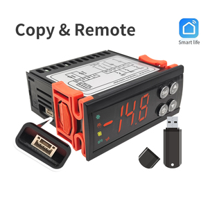 Controlador de temperatura Digital con microprocesador de nuevo diseño, con descongelación para prensa/congelador/enfriador/dispositivo de refrigeración de calefacción, nuevo diseño, 2017 - Product Image 3