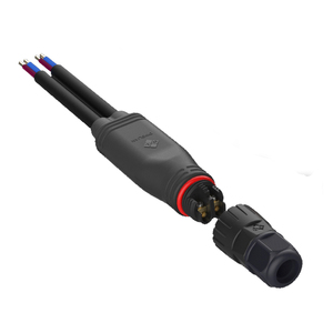 Customized Y Type Screw Waterproof <strong>Connectors</strong> Assembled 1 <strong>Input</strong> 2-6 <strong>Output</strong> with Molding for Cable Wires - Product Image 3