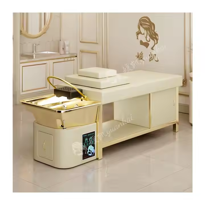 Cama de champú + calentador de agua + Fumigación