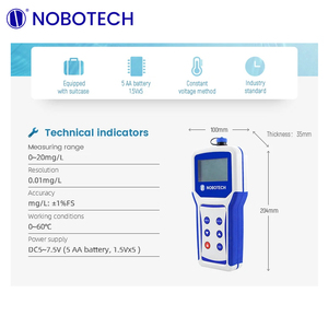 NOBO <strong>Determination</strong> of Residual Chlorine in Water Sample CLN-170 Portable Residual Chlorine Meter Detector for Swimming Pool - Product Image 4