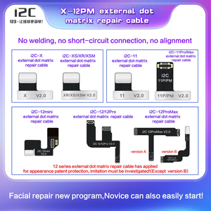 Hochwertiges Original i2C MC14 Keine Demontage Dot Matrix Flex kabel i2C Face ID Programmierer ohne Löt gitter Flex kabel - Product Image 5