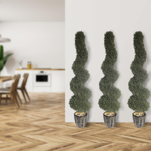 Customized Wholesale Cheap Price 100~180cm Artificial Spiral <strong>Cypress</strong> Tree High Simulation <strong>Cypress</strong> Tree Artificial Greenery - Product Image 1