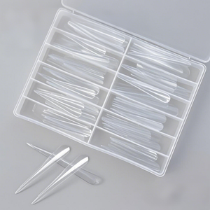 Sanatsal ekstra uzun ABS Salon giyilebilir tırnak ipuçları ekstra uzun yapay tırnaklar ile ekstra sivri genişletilmiş tarzı parmaklar için - Product Image 2