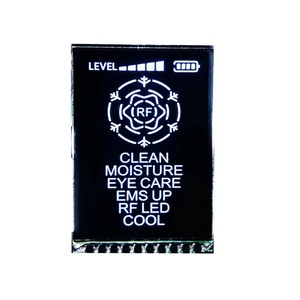 Blauer Hintergrund COB LCD-Anzeige modul mit weißem Text Industrie maschinen und Segment anzeige für elektronische Konsumgüter - Product Image 2