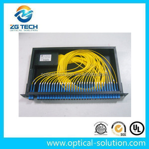 FTTHシステムとPonネットワーク1x32 Plcスプリッタ19インチラックマウントSC APC/UPCコネクタ光ファイバースプリッタ - Product Image 3