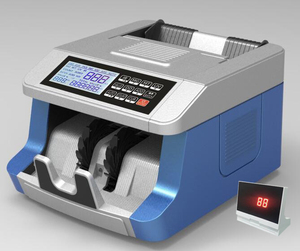 Máquina portátil para contar dinero mixto, contadores automáticos de billetes de varias monedas, contadores de dinero, contador de valor TFT de moneda 998 - Product Image 2
