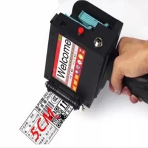 Tinten strahl drucker mit 50mm Druck höhe Handheld-Logo-Drucker maschinen für kleine Unternehmen Zeit datum Handheld-Chargencode-Drucker - Product Image 1
