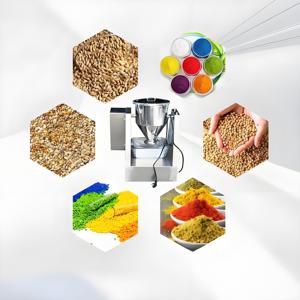 实验室360不锈钢微粉混合器搅拌器，带220伏电机，用于巧克力化学香草食品混合