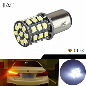 Jiachi ไฟเบรกรถยนต์แบบ LED ไฟถอยหลังไฟเบรคอัตโนมัติ T20 7440 2835หลอด LED 33 SMD ไฟสัญญาณเลี้ยวด้านหลังหลอดไฟจอดรถ12V - Product Image 4