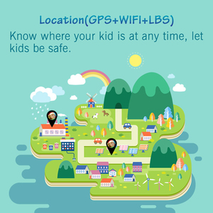 TANGBEY Cheap Q23 Smart Phone Watch for Kids IP67 with <strong>Function</strong> Voice Chat GPS+Wifi+LBS LocationIng Steps History Footprint SOS - Product Image 4