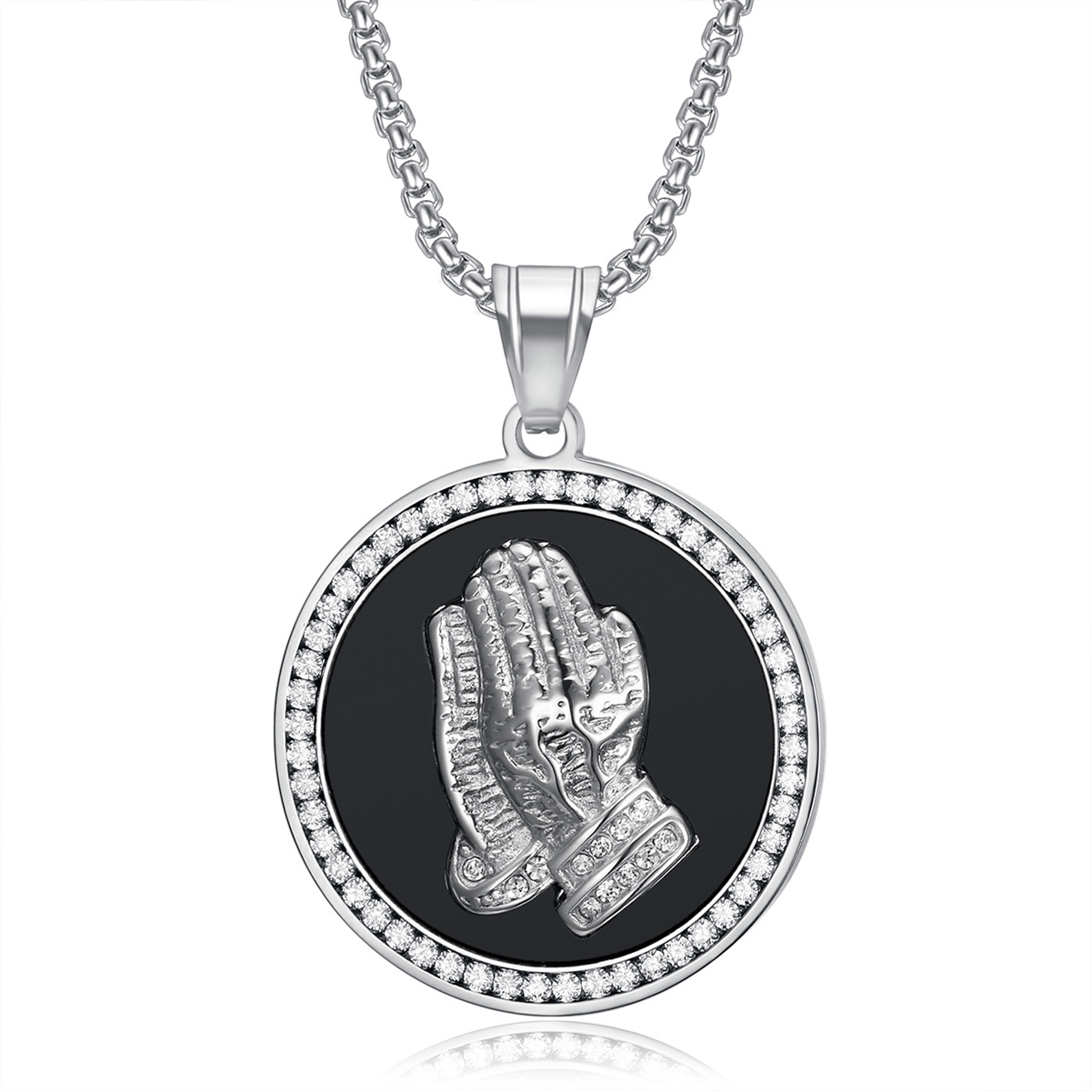 Pendentif simple en argent sans chaîne