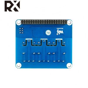 Placa de expansión TZ Smart Home Raspberry Pi Módulo de relé de potencia B + 4B de tercera generación