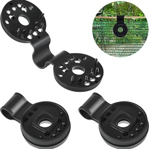 DD3204 serre tonde parasole in plastica fermaglio per morsetto in tessuto da giardino - Product Image 1