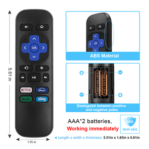 Roku Express Remote Roku XD HD XS1 2 3 4の卸売赤外線リモートストリーミングデバイスユニバーサルリモコンの交換 - Product Image 3