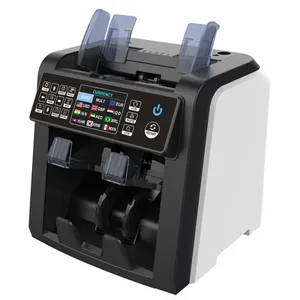 Contador De billetes De 2 bolsillos, Contadora De Billetes, máquina clasificadora De monedas de conteo mixto, clasificador De Fitness De billetes - Product Image 3