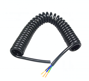 Spring Spiral Cable Coiled CableためCNC Handheld Encoder Manual Pulse Generator MPG 7 8 9 10 12 14 15 16 17 18 21 22 26 30 Core - Product Image 6