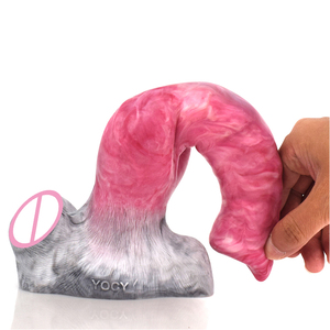 Consolador de silicona con forma de caballo para hombre y mujer, juguete sexual, juguete erótico, pene de goma, placer Anal, xxxl - Product Image 4