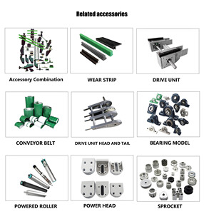 Plastlink linh hoạt chuỗi băng tải Gripper chuỗi băng tải cho chế biến thực phẩm dây chuyền sản xuất với thực phẩm nướng truyền đạt - Product Image 3