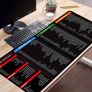 Alfombrilla de ratón con patrón de accesos directos de Excel, alfombrilla de teclado antideslizante con patrón de accesos directos, alfombrilla de ordenador antideslizante para regalo - Product Image 5