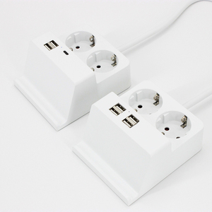 2023高品质2 Usb 1 C型端口充电适配器手机支架扩展插座 - Product Image 6