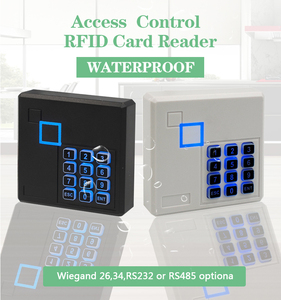 เครื่องอ่านการ์ดควบคุมการเข้าถึง <span class=keywords><strong>RFID</strong></span> 13.56MHz สำหรับระบบควบคุมการเข้าถึง <span class=keywords><strong>RFID</strong></span> IP65กันน้ำ DC12V Wiegand26/34 <span class=keywords><strong>RFID</strong></span> - Product Image 4