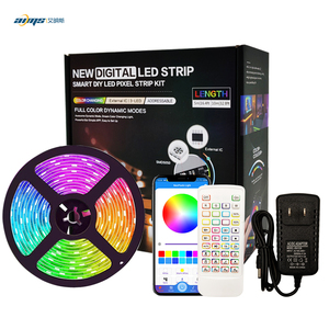 Цифровой прибор приемно-RGBW Светодиодная лента RGB с регулируемой яркостью CCT 60 светодиодов/m 12v SMD5050 + 3838 лампы постоянного тока чип APP управление теплый чистый холодный белый - Product Image 2