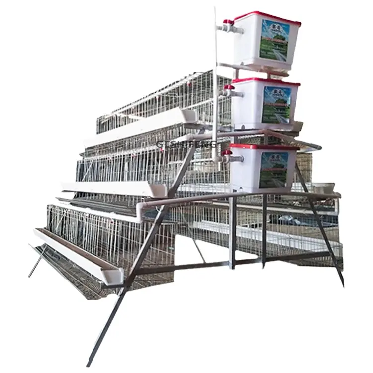 Chicken egg laying hens cage Commercial Poultry Farming Equipment Automated Chicken Layer Farming Cage