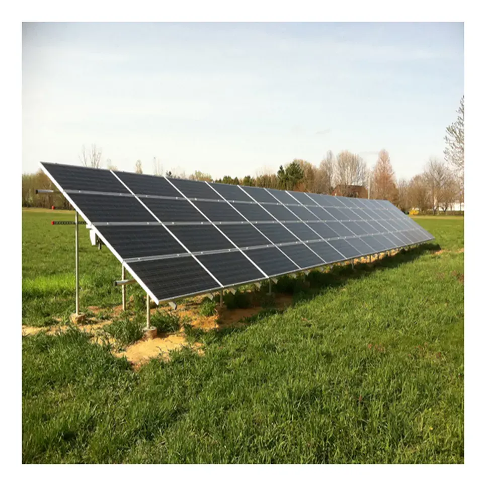 solar farm system Solar Panel Ground Mounting System Estrutura de montaje bracket pv solar bracket of ground mounting system