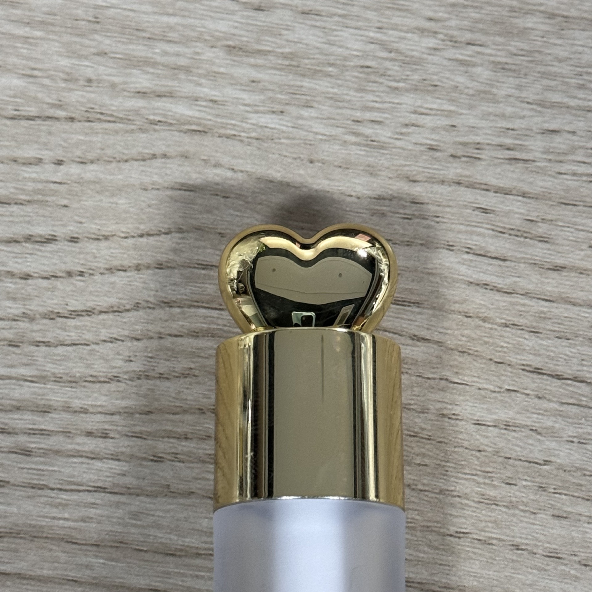 Pincel aplicador de 6 ml - Cabezal dorado "Golden Love" - ABS esmerilado
