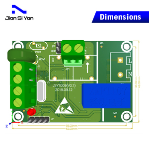 ミニデジタルパワーメーターRS485通信ModbusRTU電力取得監視モジュール - Product Image 5