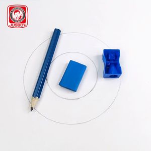 Plastik malzeme ve ofis ve okul matematik seti, matematiksel geometri kutu seti - Product Image 5