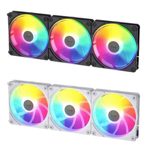 (ProArtist)BF12PRO Building Block 12cm Fan 120 Chassis Fan Wireless <strong>Assembly</strong> ARGB Divine Light Synchro Cooling BF12 Black - Product Image 2