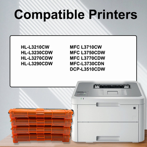TN223 Compatible Laser Color Toner and Cartridge Suit for <strong>Brother</strong> MFC-L3730CDN, MFC-L3745CDW, MFC-L3750CDW, MFC-L3770CDWPrinter - Product Image 3