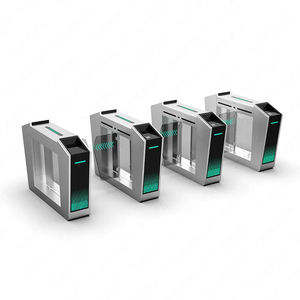 Drehkreuz tor Gesichts erkennung RFID QR Barcode Mitglieds karte Kanale ingang Ausgang Zugangs kontroll system Swing Gate - Product Image 4