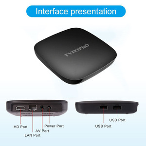 Versión en el extranjero Tvr3Pro 4K Resolución TV Box Quad Core Allwinner H313 8GB Set-Top Player Fuente directa de fábrica - Product Image 3