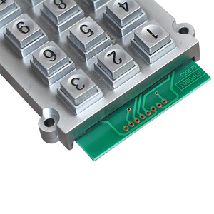 Teclado numérico industrial de alta confiabilidad con PCB de cúpula de metal para aplicaciones críticas - Product Image 5
