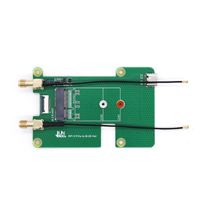 RPI 5 PCIeからM.2 E HATラズベリーパイ5 NGFF (M.2 Eキー) ワイヤレスNICに対応 - Product Image 1