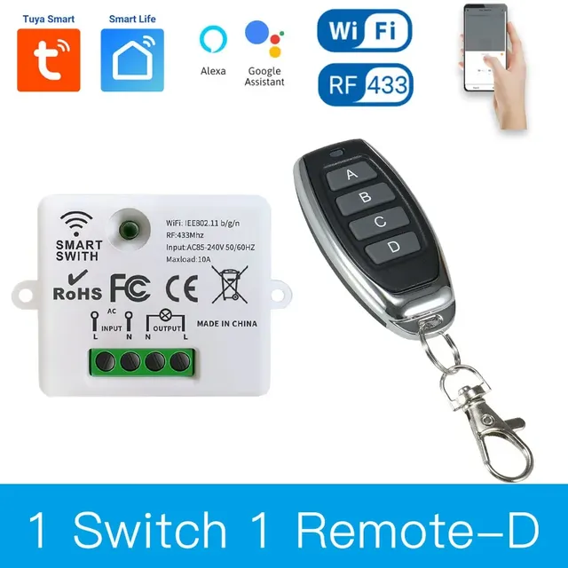 1 Switch 1 Remote D