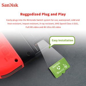 หน่วยความจําการ์ด SanDisk Micro TF SD ดั้งเดิม 100MB / s 1TB การ์ดหน่วยความจําสําหรับคอนโซลเกม - Product Image 3