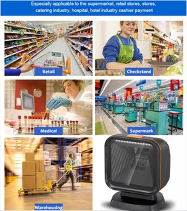 XB-PS80H Syble <strong>Excellent</strong> Performance QR <strong>Code</strong> Reader Handsfree 2D Medical Desktop Barcode Scanner - Product Image 6