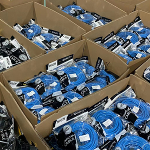Fabrika fiyat CAT6 Ethernet ara kablosu 1M RJ45 Internet UTP LAN ağ kablosu ile PVC ceket bilgisayar yama kablosu - Product Image 5