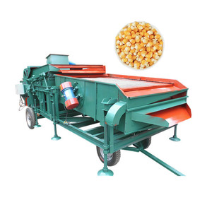 Semi di girasole vibrante setacciatrice macchina per la lavorazione muffa mais grano pulitore combinato Screening classificazione attrezzature per la pulizia - Product Image 1