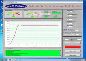 Macchina per prove di pressione idraulica per controllo del Computer - Product Image 6