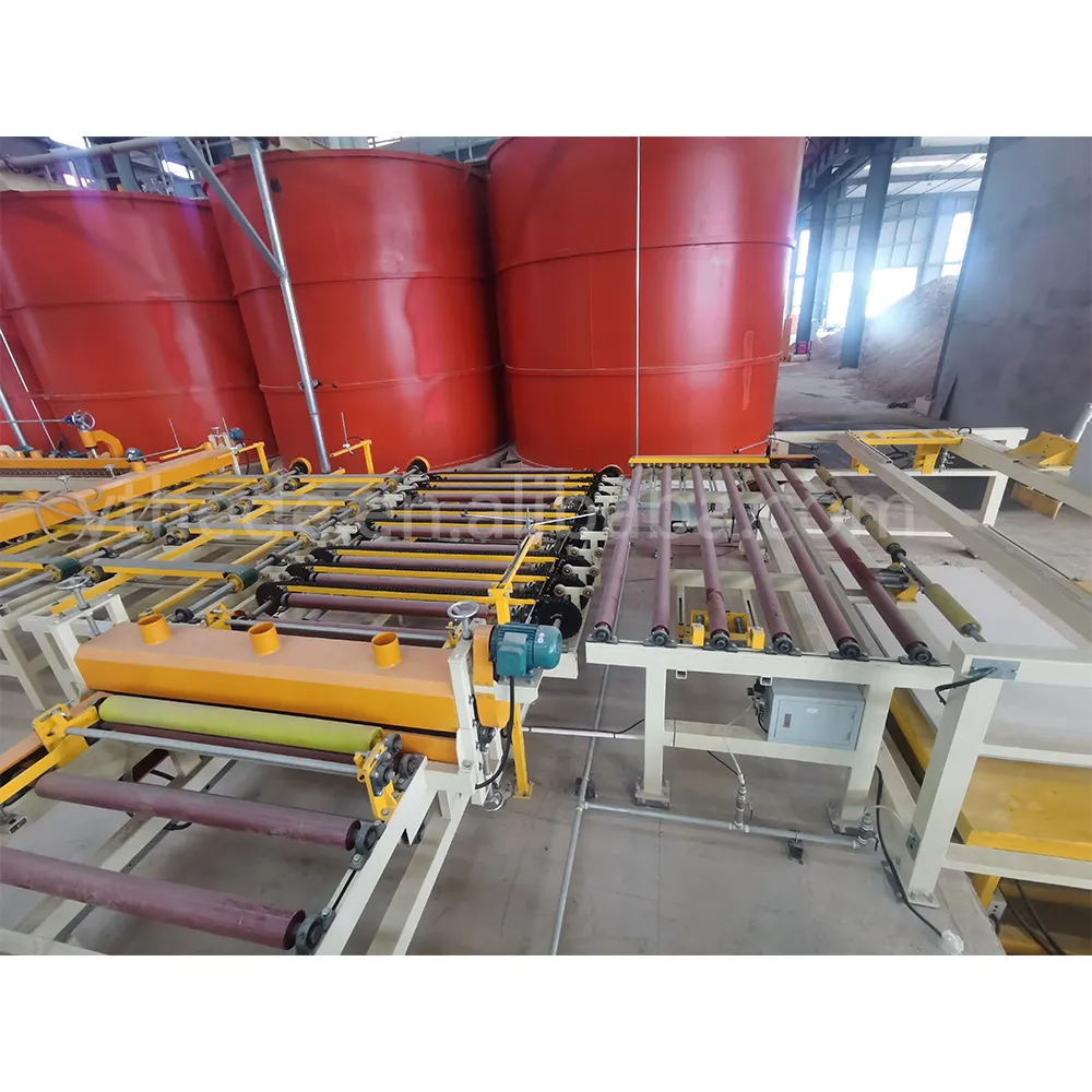 Linha de produção equipamentos de silicato de cálcio da placa da máquina de material de construção verde